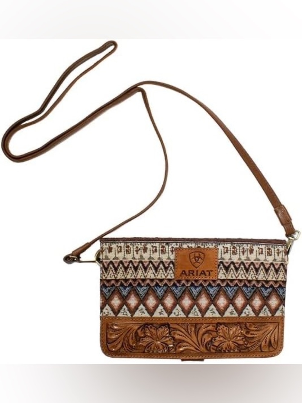$95 NWOT ARIAT® WOMENS ESMERALDA CROSSBODY CLUTCH